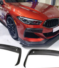 Real Carbon Fiber Front Splitter Canard Fins For BMW 8-Series G14 G15 G16 MSport picture