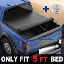 Truck Tonneau Cover For 2017-2023 Honda Ridgeline 5FT Bed Length Roll-up On Top picture
