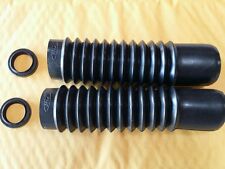 HONDA s90 cl90 ct90 fork rubbers 12 RIBS and FORK OIL SEALS picture
