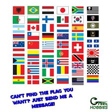 FLAGS Of The World Country Stickers Decal Flag Adhesive Window Door Car Truck RC picture