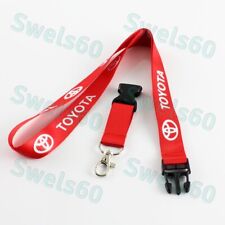 NEW For Toyota Lanyard Keychain Quick Release Key Chain SUPRA AE86 COROLLA RED picture