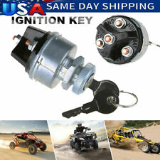 Universal Ignition Key Starter Switch With 2 Keys For Car Tractor Trailer New picture