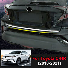 For Toyota C-HR 2018-2021 Chrome Trunk Rear Tailgate Door Cover Trim Molding picture