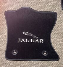 Jaguar F-Pace 2016-2021 Floormats Carpet Custom Fit With Logo. Set Of 4 Black picture
