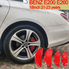 Brake Caliper Covers For Benz E200 E260 2021-2023 Front & Rear Accessories, Red picture