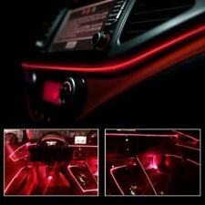 Red LED Auto Car Interior Decor Atmosphere Wire Strip Light Lamp Accessories 12V picture