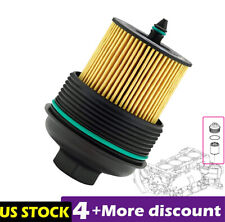 Engine Oil Filter & Cap for Buick Chevy Pontiac Saturn 2.4L 12605565  picture