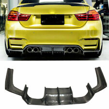 Rear Bumper Diffuser Lip Carbon Fiber For BMW F80 M3 F82 F83 M4 15-20 PSM Style picture