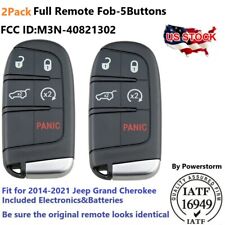 2 For Jeep Grand Cherokee 2014 2015 2016 2017 2018 Keyless Smart Remote Key Fob picture