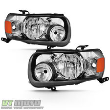 2005-2007 Ford Escape Factory Style Headlights Headlamps Replacement Left+Right picture
