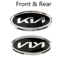 New KN Logo Front Hood Emblem Rear Trunk Badge For KIA K5  FORTE OPTIMA RIO picture