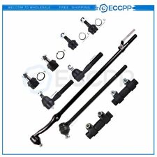 10Pcs Front Suspension Kit Lower Ball Joints Tie Rod Ends For 87-1996 Ford F-150 picture