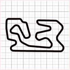 UT – Miller Motorsports Park Full Course Sticker - Race track sticker picture