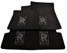 Floor Mats For Rolls Royce Wraith 2013-2017 Tailored Carpets With RR Emblem LHD  picture