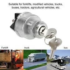 Universal Ignition Key Starter Switch With 2 Keys For Car Tractor Trailer picture