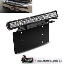 For TOYOTA 4Runner Tacoma 126W LED Light Bar Front License Plate Mount Bracket picture