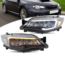VLAND LED Headlights For Subaru WRX STI 2008-2014 With Animation&Breathing DRL picture