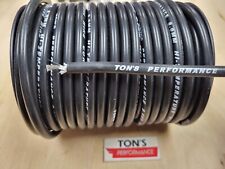 Ton's 8mm BLACK silicone SOLID WIRE CORE SPARK PLUG WIRE by the foot 0 ohms/ft picture