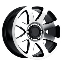 4 New 18X9 18 6-139.7 MB Wheels Legacy Black Machined Face Wheels/Rims 18