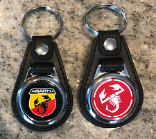 Key Fob Keychain Key Ring for Fiat Abarth  (2-Pack) picture
