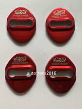 Red Car Accessories Door Lock Protective Cover Trim For Honda CR-V CRV 2007-2023 picture
