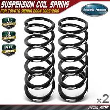 2x Coil Springs for Toyota Sienna 2004 2005-2010 3.3L 3.5L AWD Rear Left & Right picture