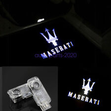 2X LED Door Lights Projector Logo Ghost Lamp For Maserati GranTurismo 2008-2019 picture