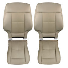 07-14 Lincoln Navigator Driver Passenger Back & Bottom Leather Seat Cover Tan picture