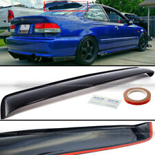 For 96-00 Civic 2DR Coupe Rear Window Roof Sun Rain Shade Vent Visor Spoiler picture