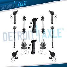 12pc Front Ball Joints Tie Rods Pitman Idler Arm for Chevy Silverado 1500 Tahoe picture