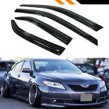 For 2007-2011 Toyota Camry JDM Wavy Style Window Visors Rain Guard Deflectors  picture