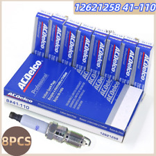 8PCS Iridium Spark Plugs ACDelco for GMC Chevrolet Hummer Buick 41-110 12621258 picture