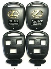 2 Remote Key Fob Shell Pad Case for 2001 2002 2003 2004 2005 Lexus IS300 picture
