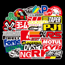 50 PCS JDM Stickers Pack Car Motorcycle Racing Motocross Helmet Vinyl Decals Lot picture