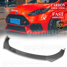 Carbon Fiber For Ford Fiesta Focus ST RS US Front Bumper Lip Body Kits Spoiler picture
