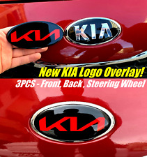 For Kia Emblem Overlay Renew Old Logo Telluride Seltos Sportage K5 Niro picture