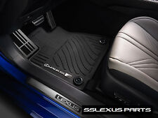 Lexus GS-F GSF (2016-2018) 4pc OEM Genuine ALL WEATHER FLOOR MATS picture
