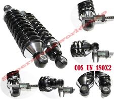 Rear Street Rod Coil Over Shock SET w/180 Pound Black Coated Springs picture