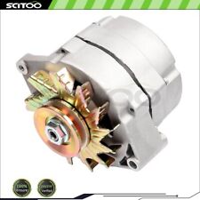 Alternator High Output For Chevy one 1 Wire 105 Amp DELCO 10SI Self-Exciting 12V picture