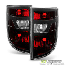 For 2006-2008 Honda Ridgeline Dark Red Tail Lights Lights Brake Lamps Left+Right picture