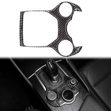 Carbon Fiber Center Gear Shift Box Panel Cover Trim For Alfa Romeo Giulia 17-19 picture