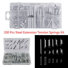 200 x Steel Springs Assortment Electrical Hardware Drum Extension Tension Spring picture