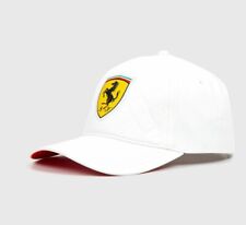 Genuine Ferrari Scuderia F1 Cap In White Quilted picture
