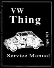 1973 1974 VW Thing Type 181 Service Manual & Parts Book Guide PDF Link Fast picture