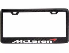 Mclaren 720s 570s 650s Mp4-12c Real Carbon Fiber License Plate Frame Cover  picture