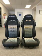 BRIDE DIGO Black Gradation Seats Low Max Recline Race Racing Seat With Sliders picture