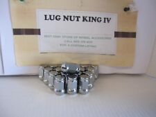 20 ACORN BULGE SOLID  LUG NUTS 7/16-20   5 LUG  ORIGINAL  IROC WHEELS CHEVY CAR picture