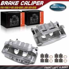 2x Disc Brake Calipers with Bracket for Ford F-150 2012-2020 Front Left & Right picture