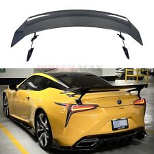 Dry Carbon Fiber V Style Rear Wing Fit For Lexus LC500 LC500h Rear Spoiler picture