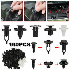 100x For Toyota Engine Cover Inner Fender Bumper Clips Screw Rivets 7 8 9mm Hole picture